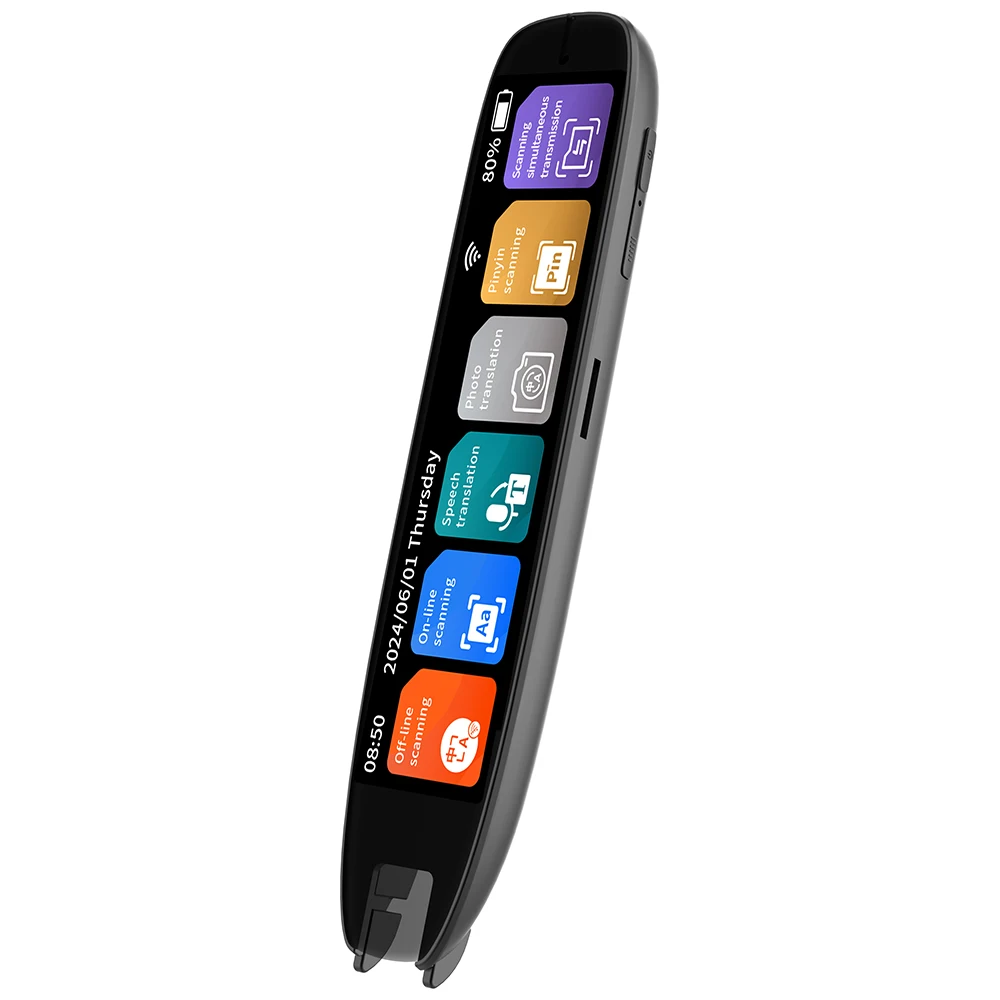 Dictionary Translation Pen Scan Reader Device Text Scanning Reading Translator WiFi/BT Connection 142 Languages Online Photo