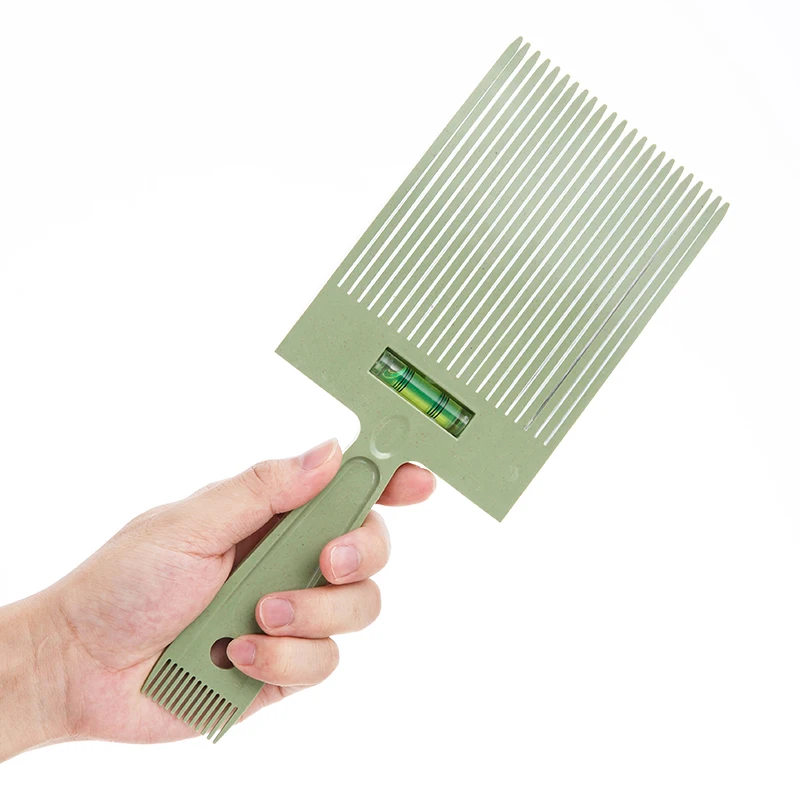 Barber Shop Flat Top Guide Comb 4 Color for Men Haircut Clipper Combs Flat Head Retro Oil Comb Salon Hairdresser Accessories