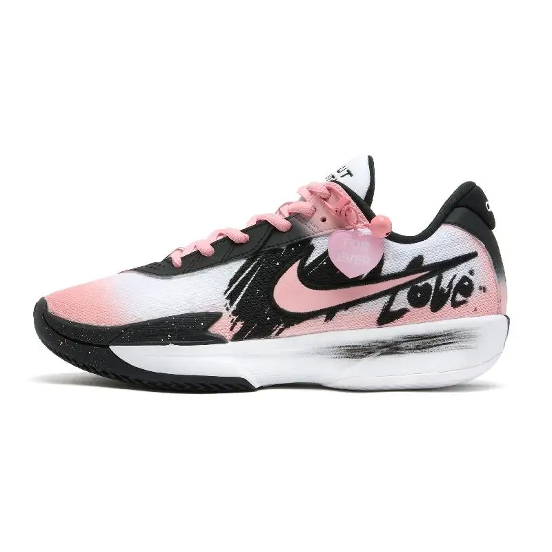 【Customize】Nike Air Zoom G.T. Cut Academy Basketball Shoes Men Low-top Pink Sneakers shoes FB2598-100