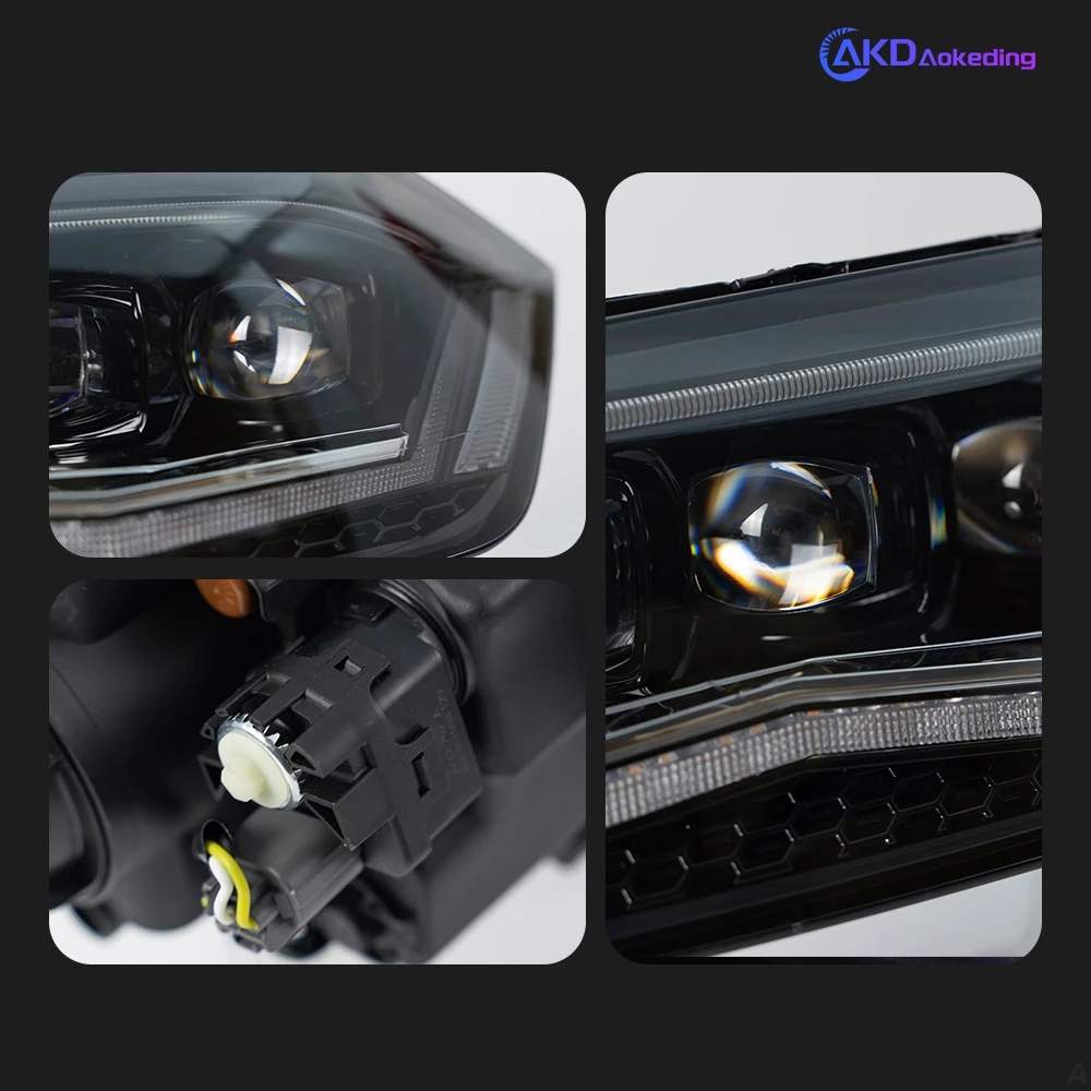 AKD Head Lamp per VW POLO LED Headlight 2019-2020 fari POLO DRL indicatori di direzione High Beam Angel Eye obiettivo del proiettore