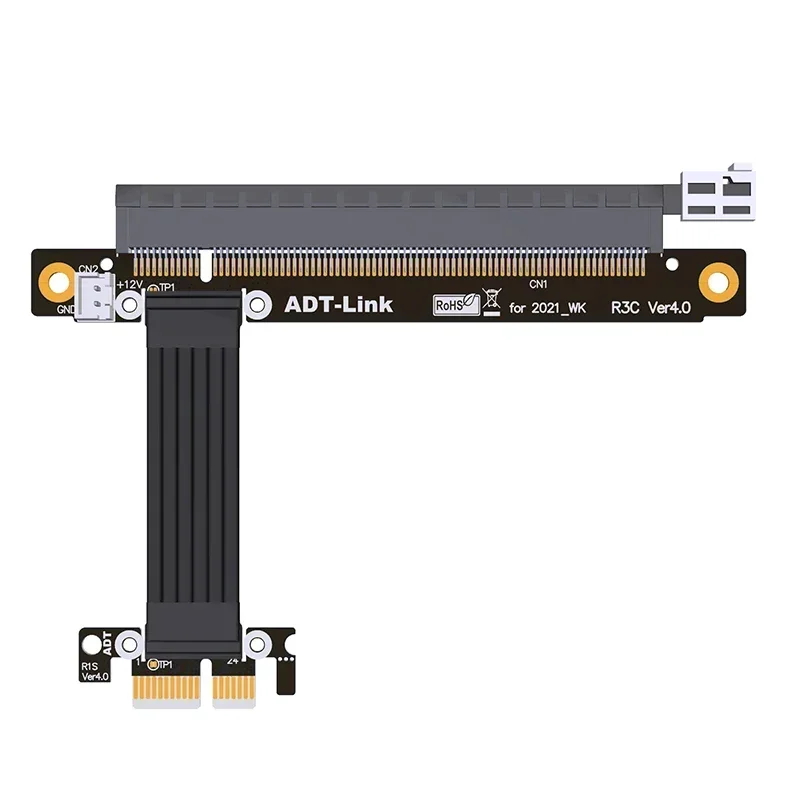 Riser PCIe 4.0 x1 To x16 Extension Cable PCIE4.0 Mining Adapter For GPU RTX3090 RX6800xt 4.0 Graphics Card Full Speed 16G/Bps
