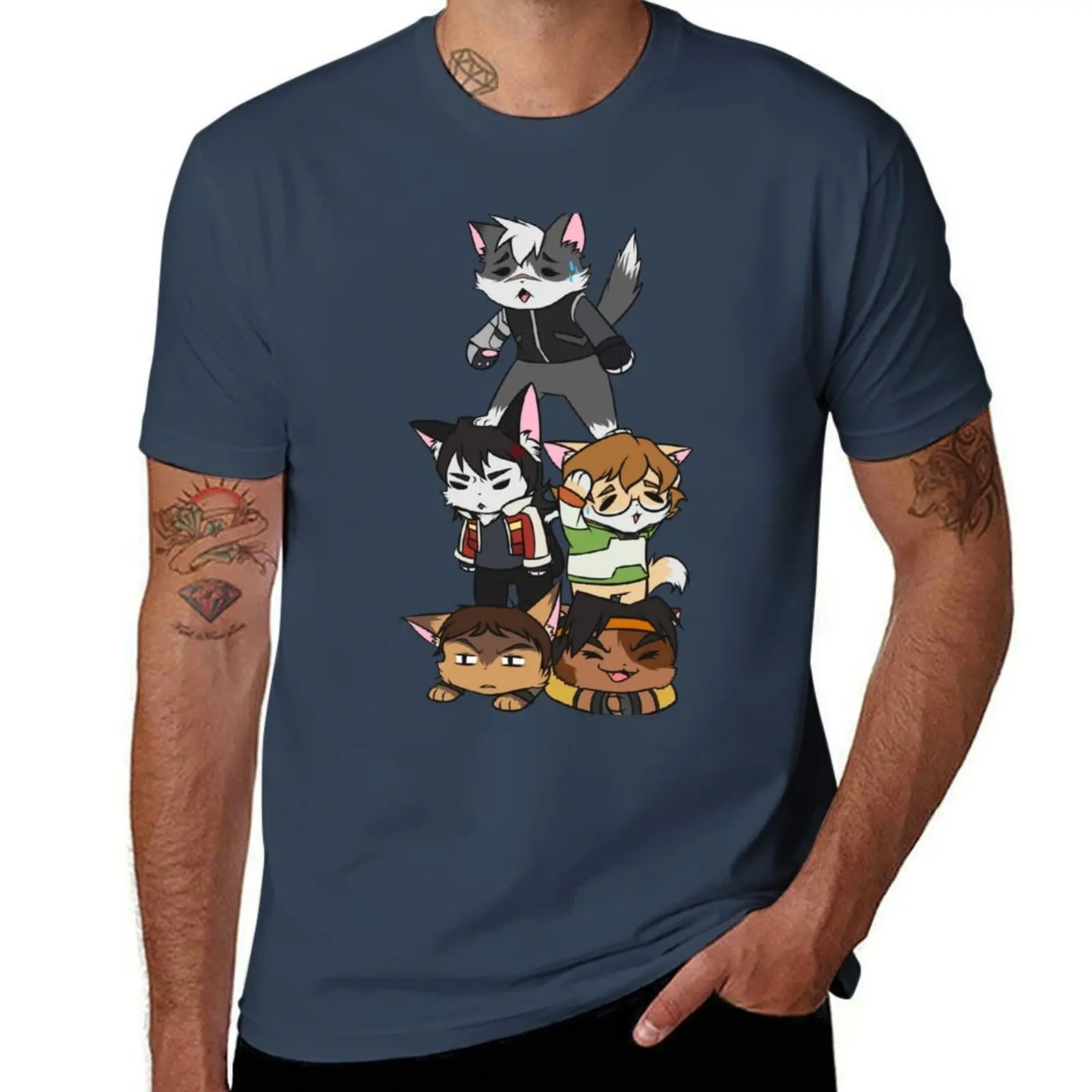 

Forming Voltron: Are we doing this correctly T-Shirt t shirts for man graphic funny cotton t shirts high quality T-Shirt