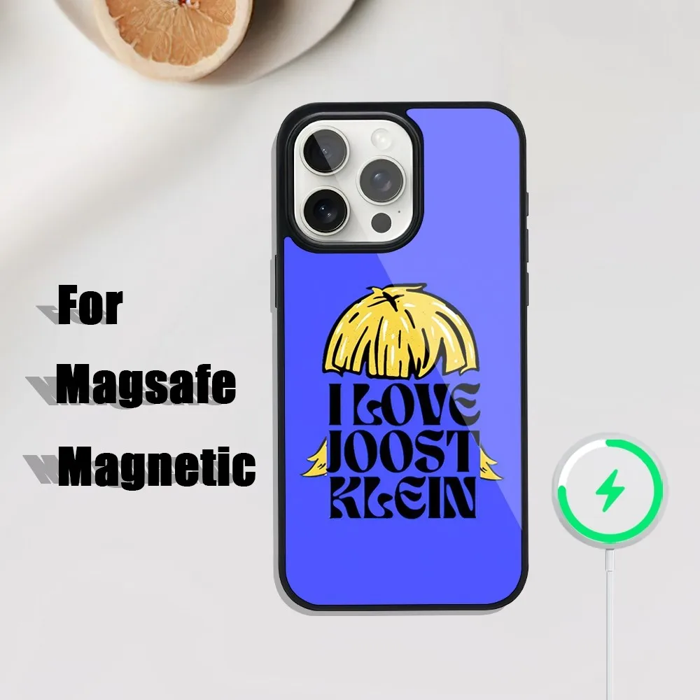 Singer Joost Klein Europapa Phone Case For iphone Pro 11 Max 13 12 14 Mini 15 Plus Magsafe Magnetic Wireless Charging Shell