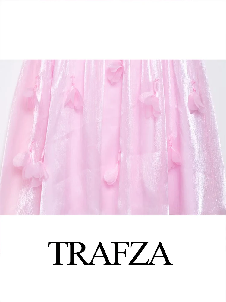 HH Women's Summer Fashion V-neck Flower Sling Puff Mini Dress Female Seaside Vacation Sexy Backless Lace Up Sleeveless Dress