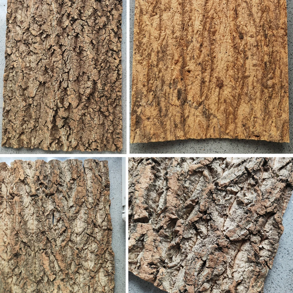 Fish Tank Background Drift Wood Aquarium Nature tree Bark Climber Reptile Lizard bark tree bark Cork 15/30/40cm Decoration