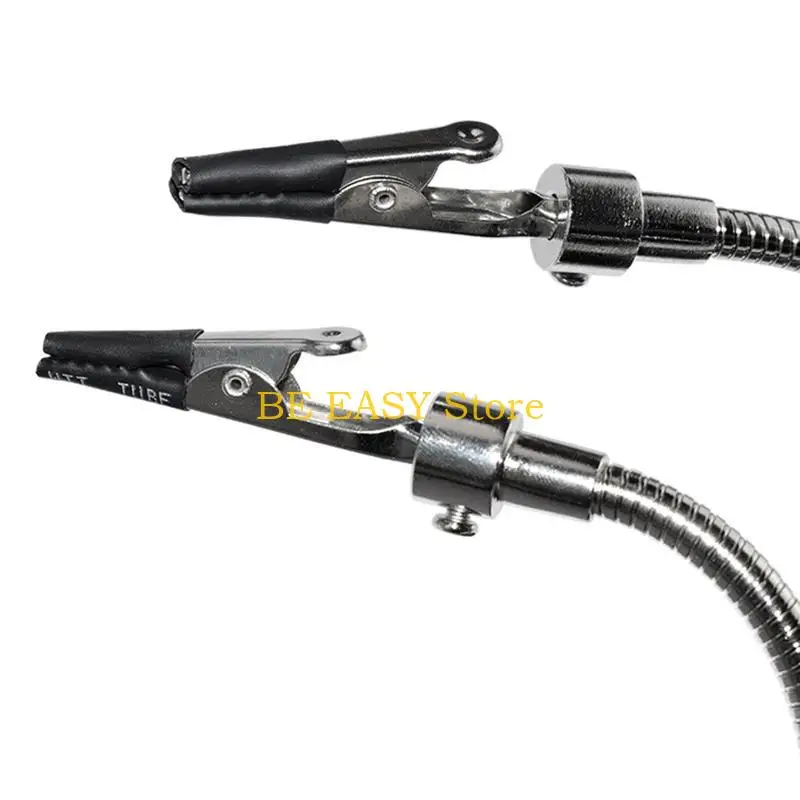 

E28F Подставка для печатной платы Гибкий кронштейн Прочное основание с 3-кратной светодиодной увеличительной лампой