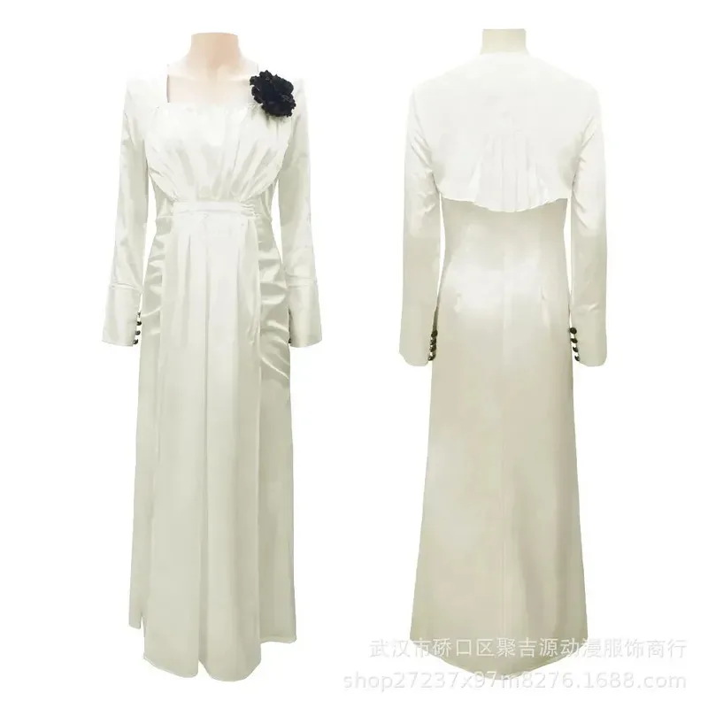 

Resident Evil Village Alcina Dimitrescu Cosplay Costume Halloween Masquerade Carnival Dress Up Party Outfits for Womena;2'k,8;c'