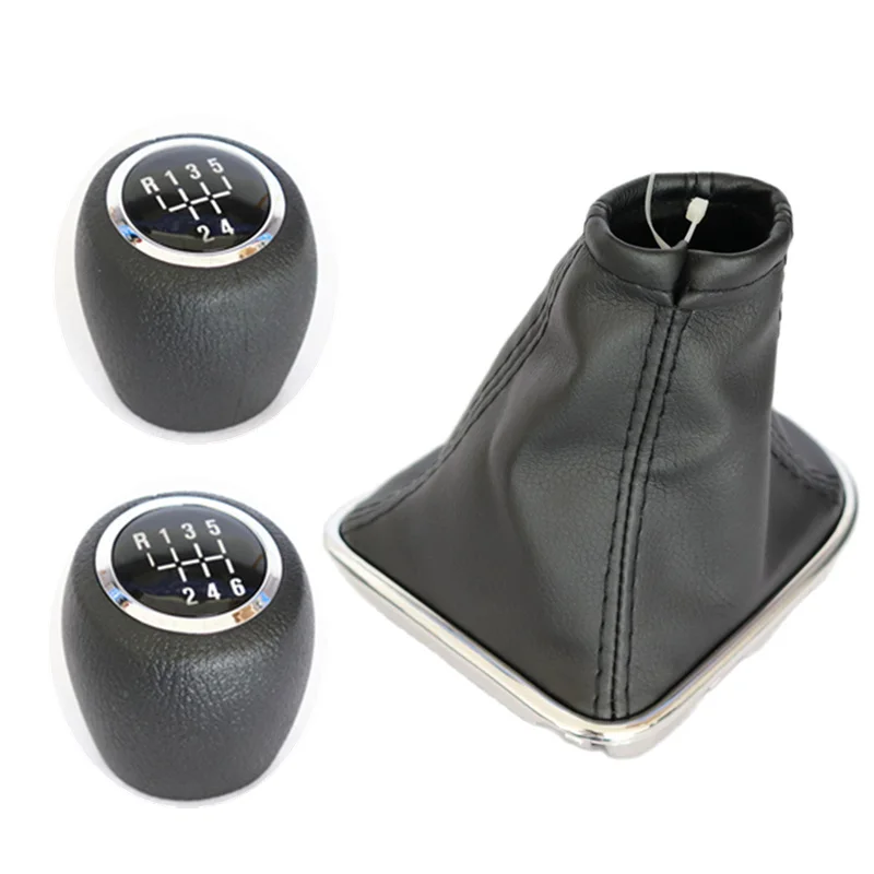 5 6 Speed Car Gear Shift Knob Boot Cover for Chevrolet Chevy Cruze 2008 2009 2010 2011 2012 2013 2014 Handball Accessories