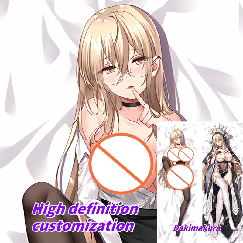 

Dakimakura Anime Pillow Case Azur Lane HMS Implacable Double-sided Print Of Life-size Body Pillowcase Gifts