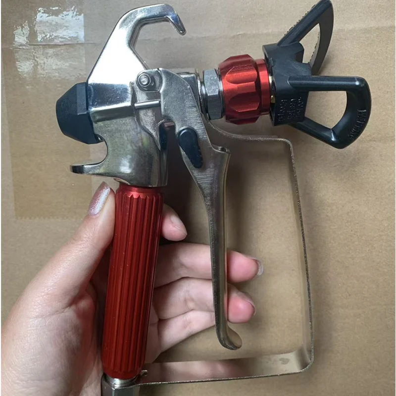 

Airless Paint Spray Gun for 3600PSI Sprayer, High Pressure Tool with Nozzle Guard for DIY & Professional Use