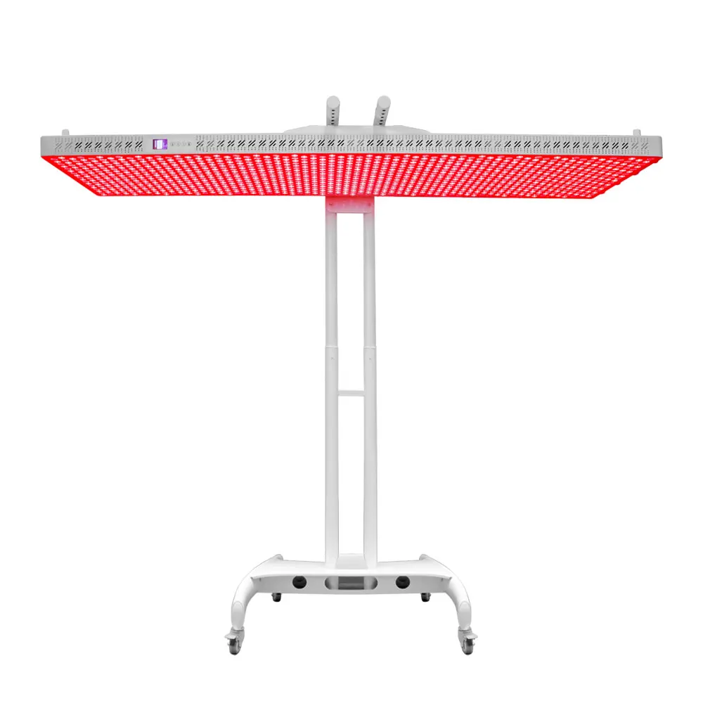 

1000W 2000W High Irradiance Flicker Free 630 660NM 810 830 850NM Red Near Infrared Red Light Therapy Panel Full Body With Stand