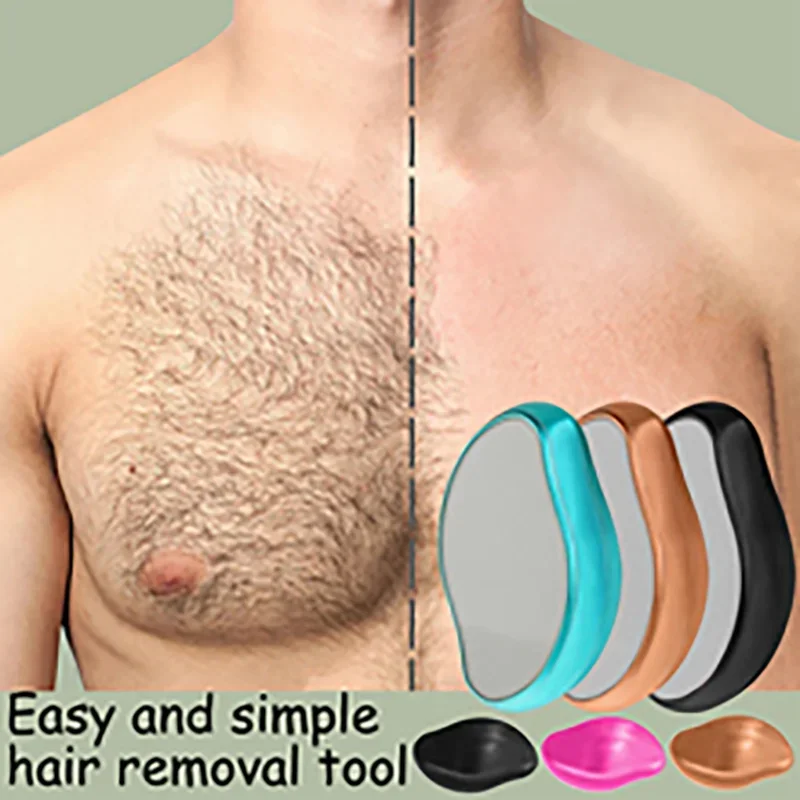 Magic Hair Eraser Hair Removal Painless Exfoliation Hair Removal Tool for Arms Legs Back Reusable & Washable Epilator