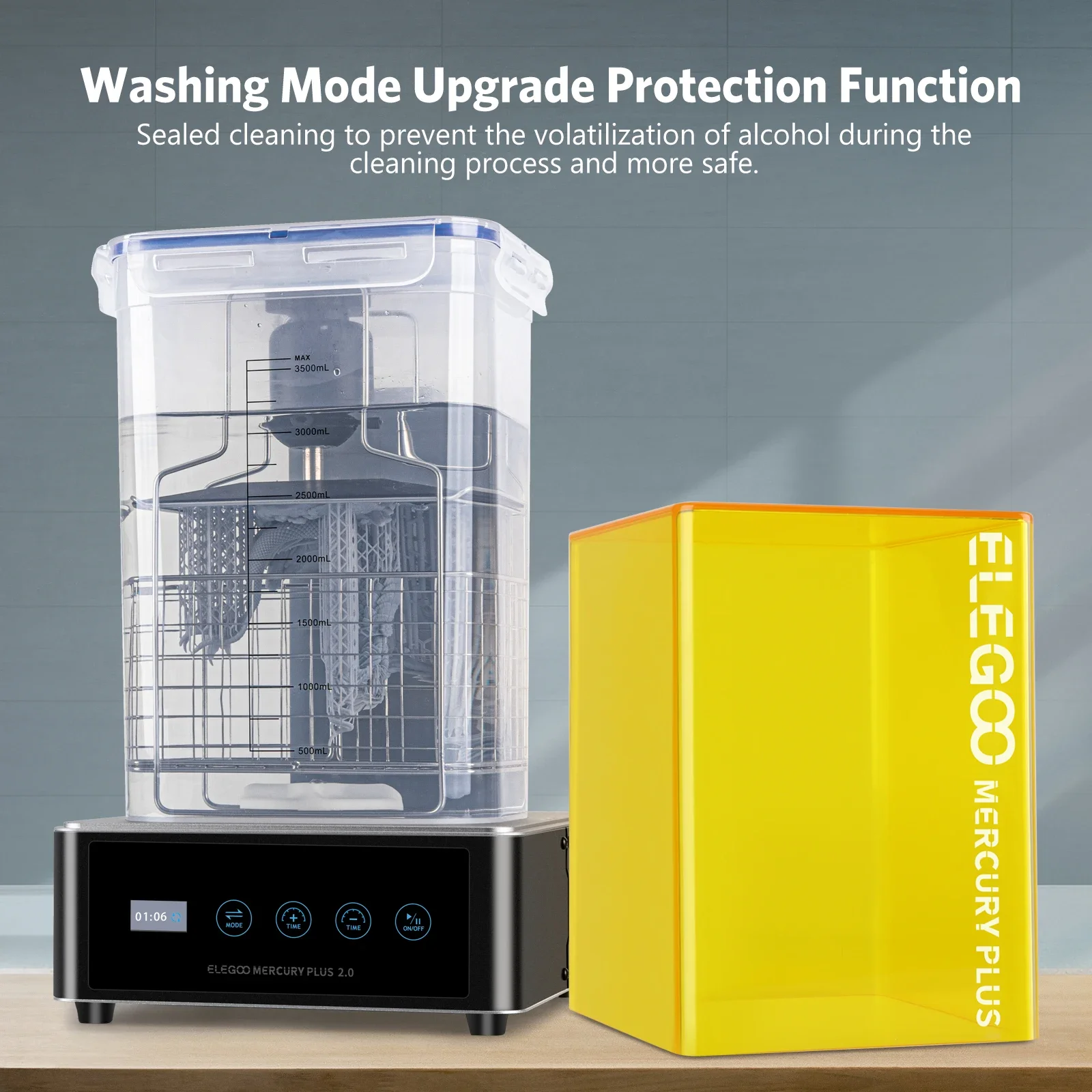 ELEGOO/SMART MERCURY PLUS/MERCURY PLUS 2.0 Accessory Cleaning Bucket