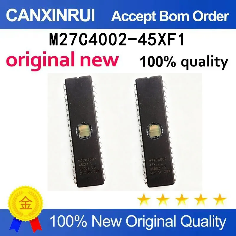 （5-100 pieces）Brand new original M27C4002-45XF1 M27C4002 storage chip IC directly inserted DIP-40