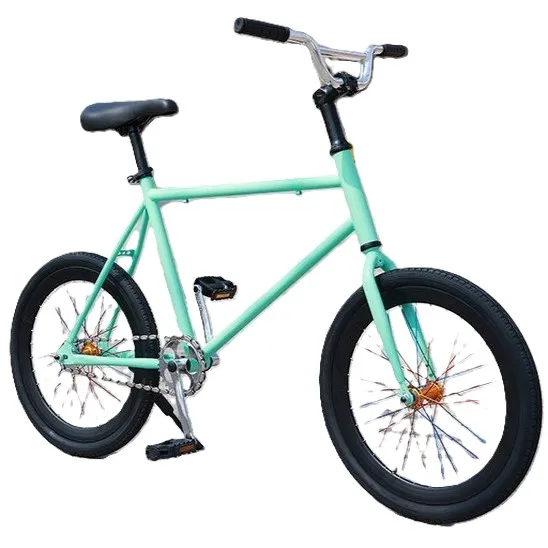 

Популярный 20-дюймовый велосипед с фиксированной передачей из углеродистой стали, хорошее качество, трюковый велосипед, уличный спортивный велосипед