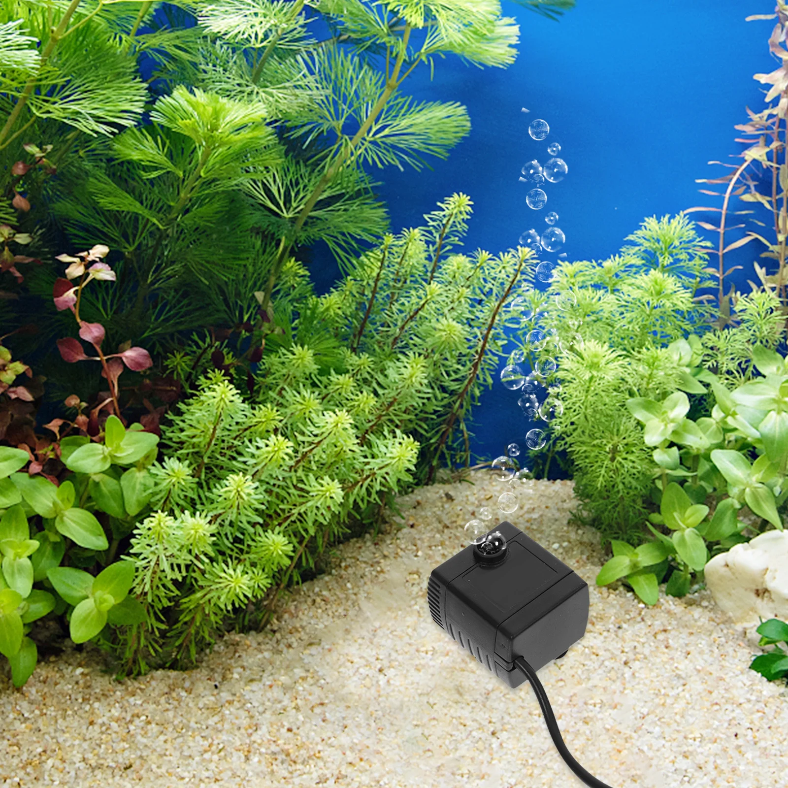 

Solar Pump Black Durable Plastic Solar Panel Submersible Pump for Aquarium Fountain Pool Garden Pond
