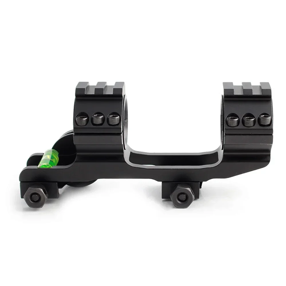 25.4/30mm  Weaver Picatinny Scope Mounts With Angle Bubble Level 1Inch Scope Rings For Picatinny Rail On Top