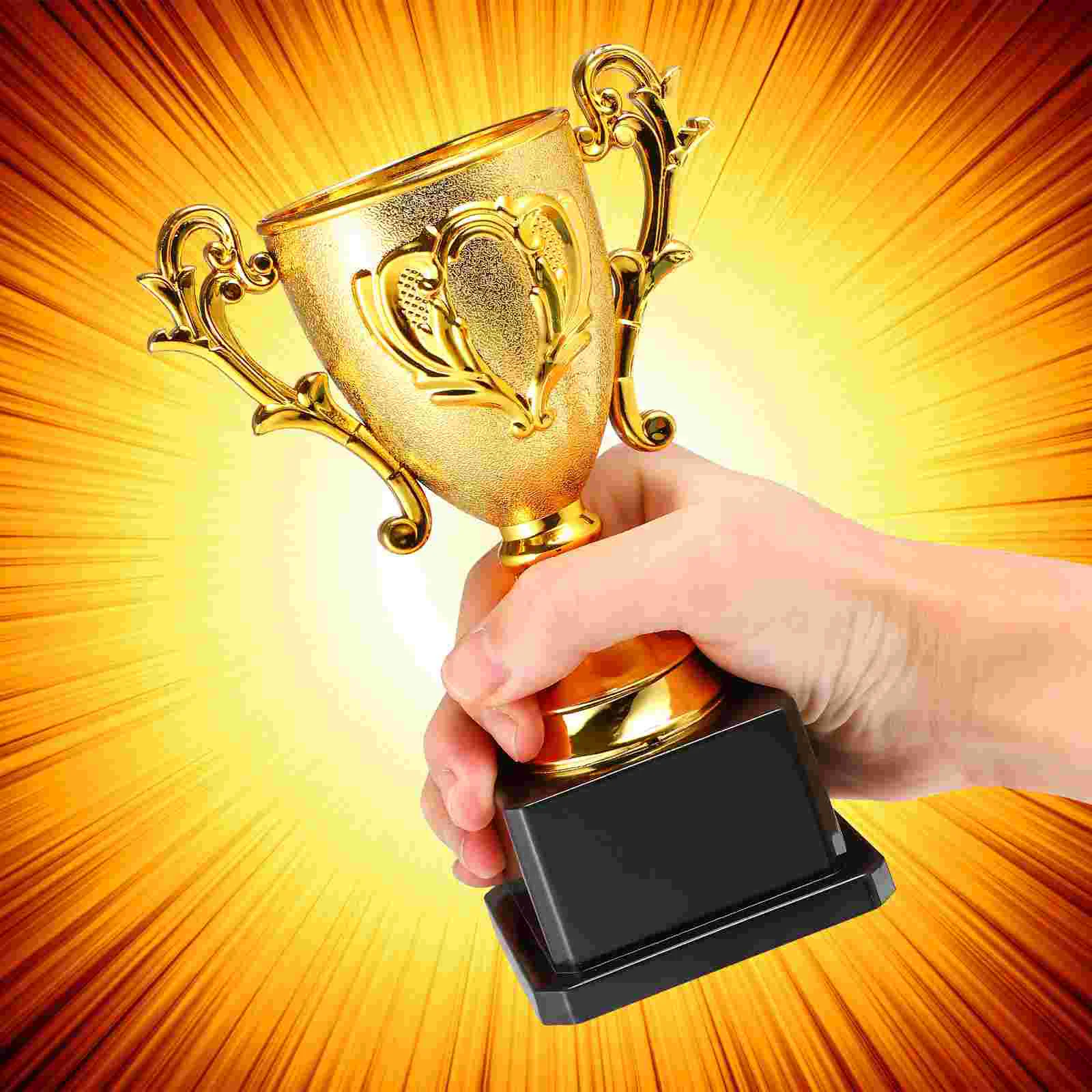 

Trophy Award Trophies Plastic Cup Kids Kids Kids Toys Awards Gold Winner Reward Cups Game Gift Prizes Children Sports