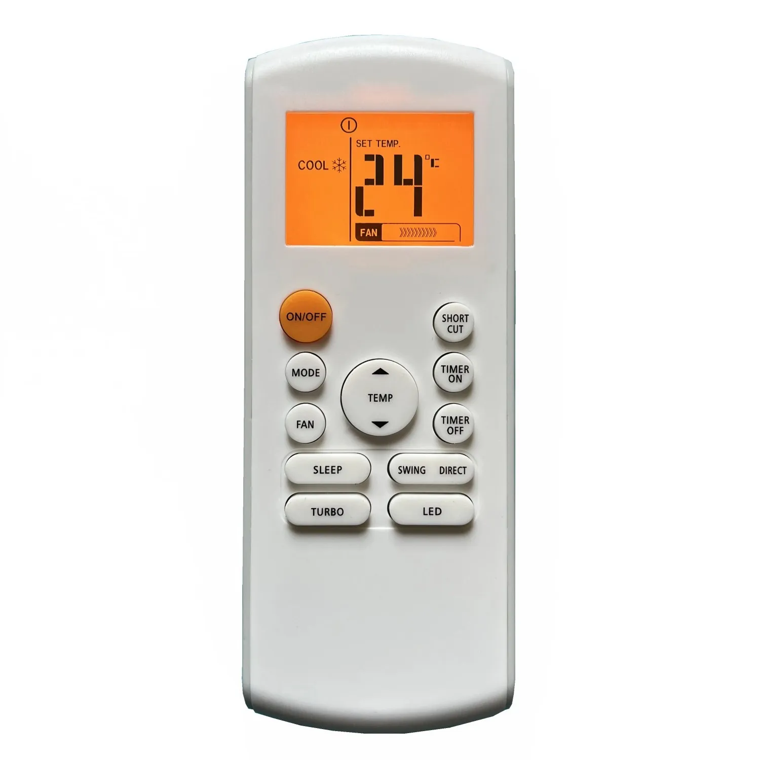 Remote Control For RG57B1/BGE RG57E1/BGEU1 RG52A2/BGEFU1 RG57A6/BGEF RG57F3(B)/BGEFU1 RG57H3(B)/BGCEFU1-M Air Condtioner