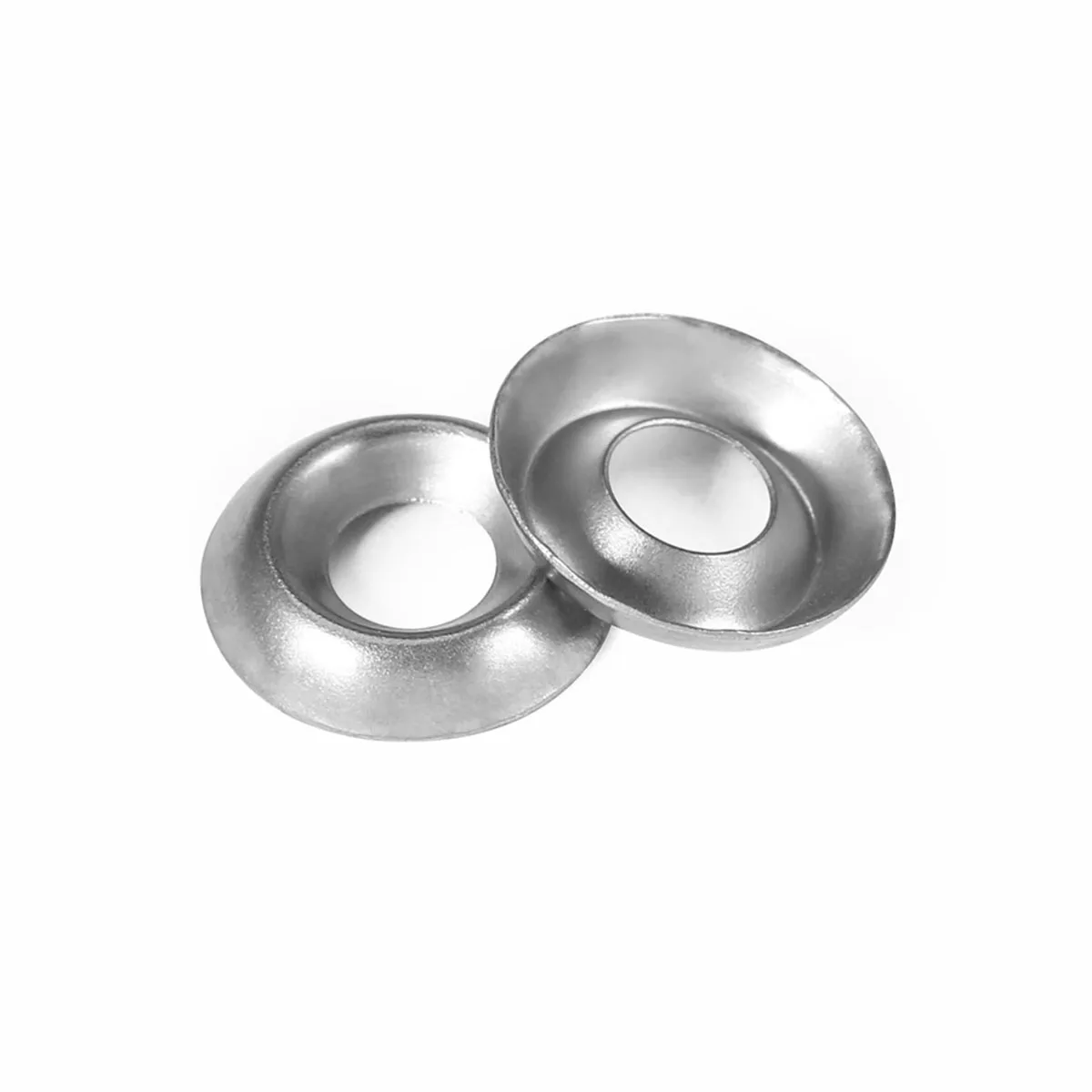 304 Stainless Steel Fish Eye Gasket/Metal Countersunk Screw Concave Convex Gasket/Hollow Taper Decorative Washer M3M4M5M6