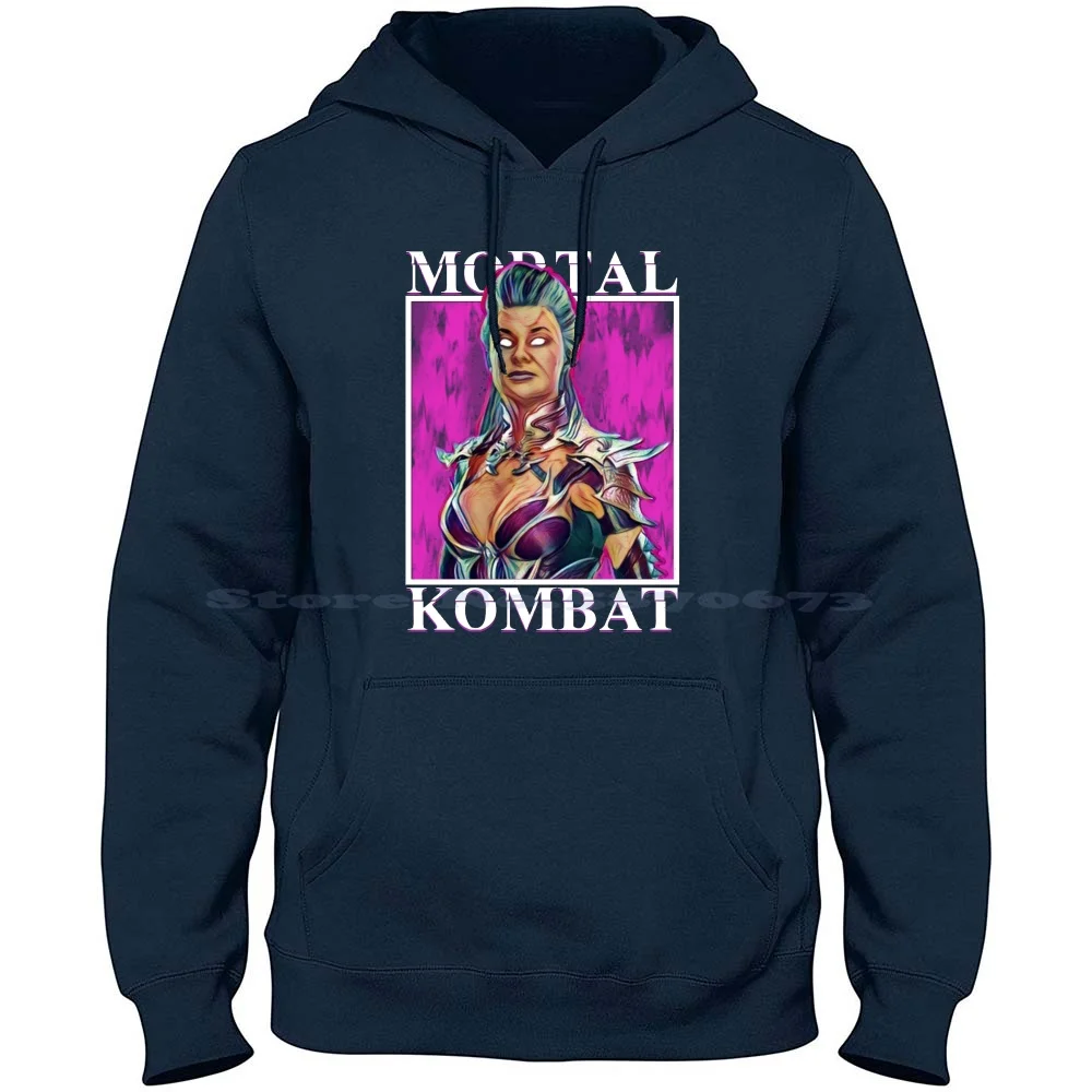 Mortal Kombat – Sindel 100% Pure Cotton Hoodie Tshirt Mortal Kombat Fatality Scorpion Sub Zero Mileena Kitana Liu Kang Kung Lao