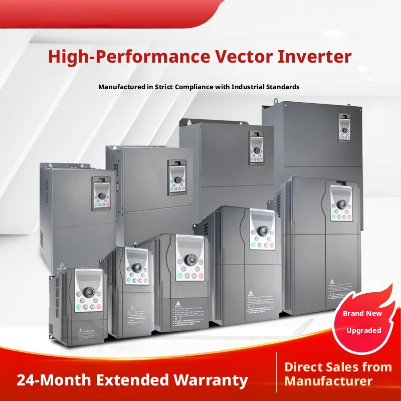 Universal Vector Inverter AE200 Series: 0.5kW–3.0kW, Single/Three-Phase Input, 220V/380V Output, Modbus RTU, IP20