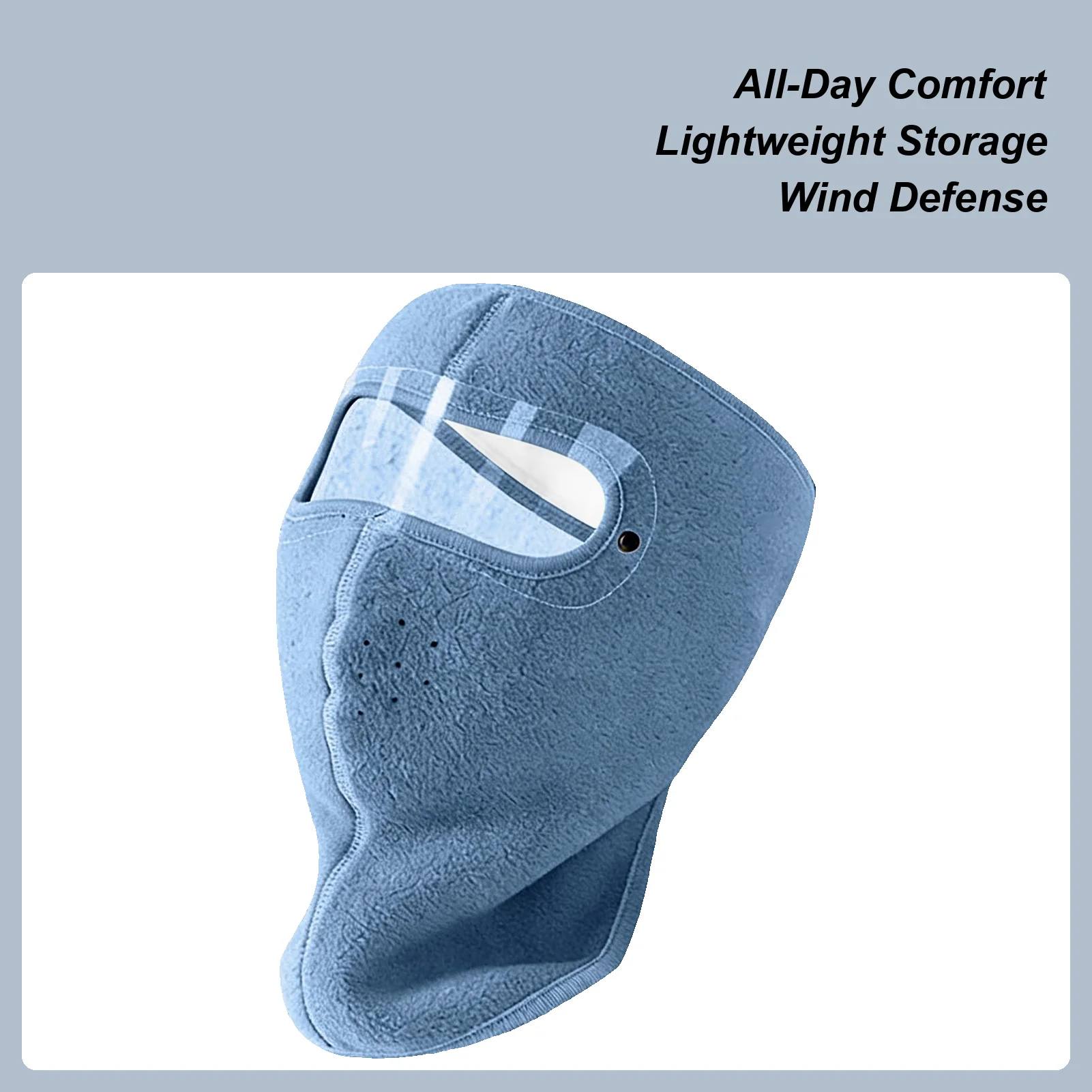 

Зимняя маска для лица для мужчин, теплая утолщенная маска для лица, полнолицевая маска со съемными очками для мужчин, езда на велосипеде в холодную погоду