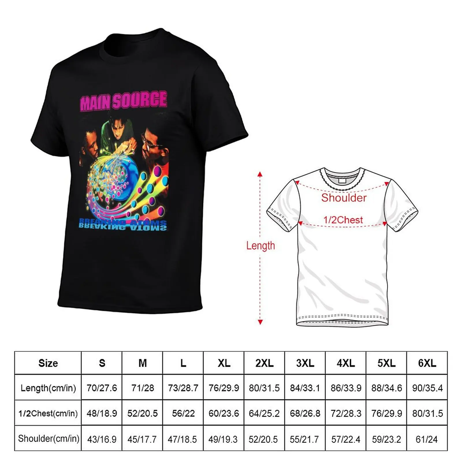 Main Source T-Shirt Water Resistant Casual T-Shirt