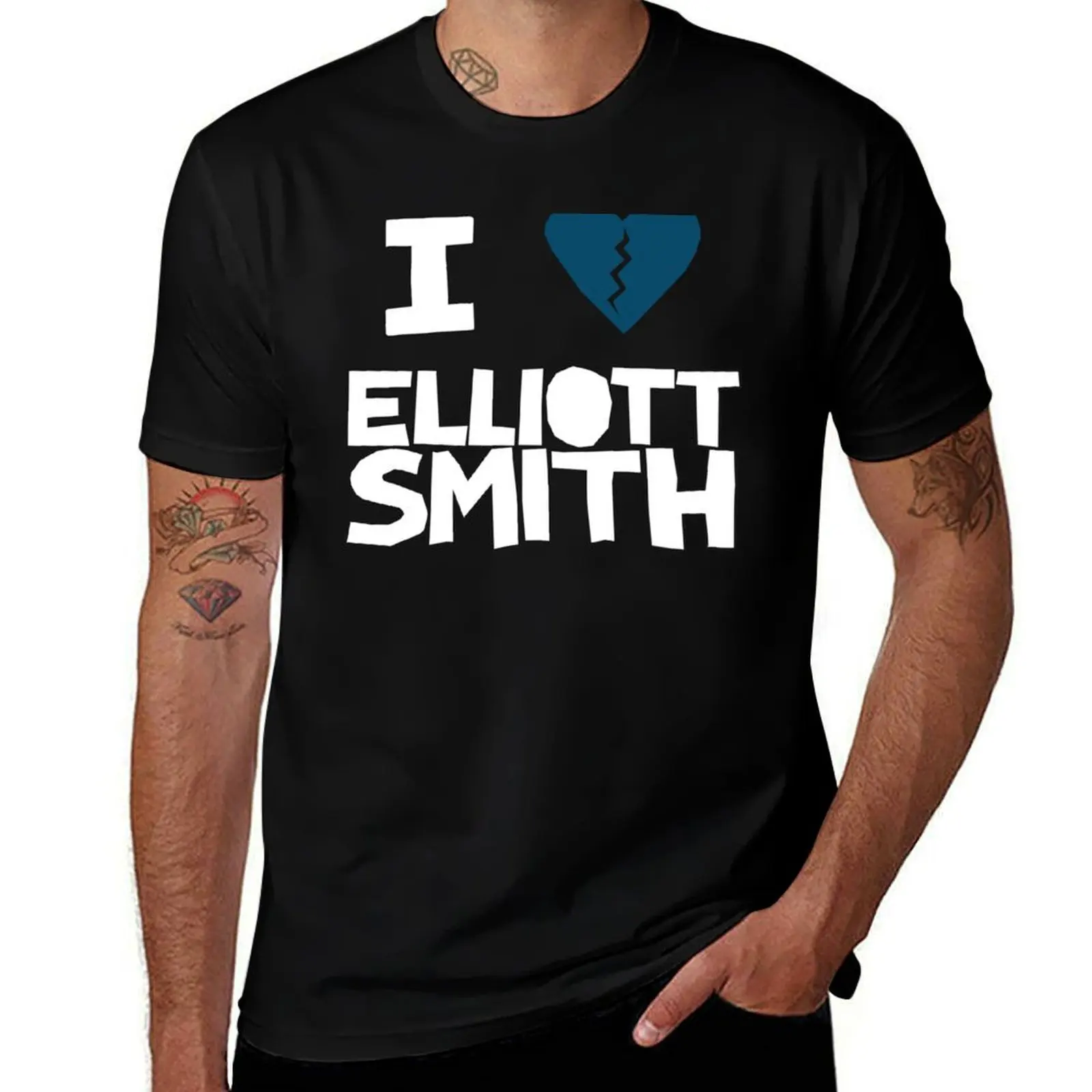 

Elliott Smith T-Shirt valentines boutique clothes Clothing plus size men clothing