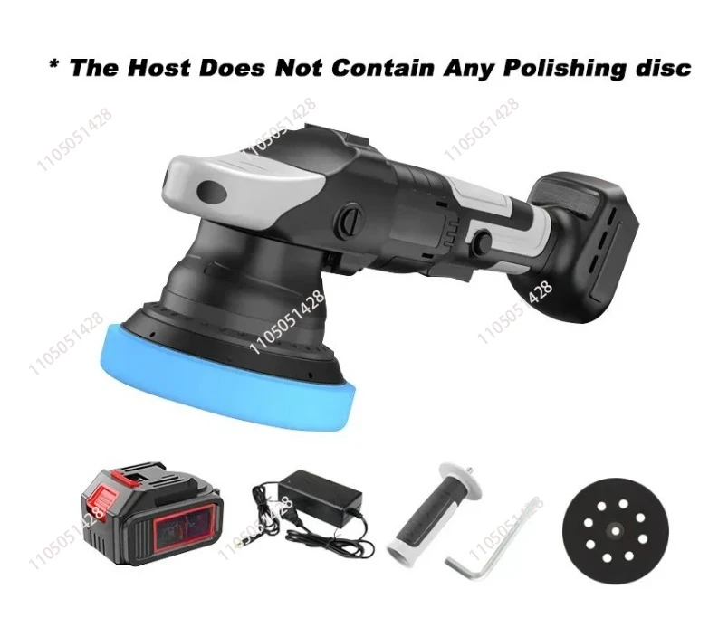 2025 Lithium Electric Polishing 21V Wireless Polishing Motorcycle Beauty Polishing Charging Eccentric Machine Waxing Machine