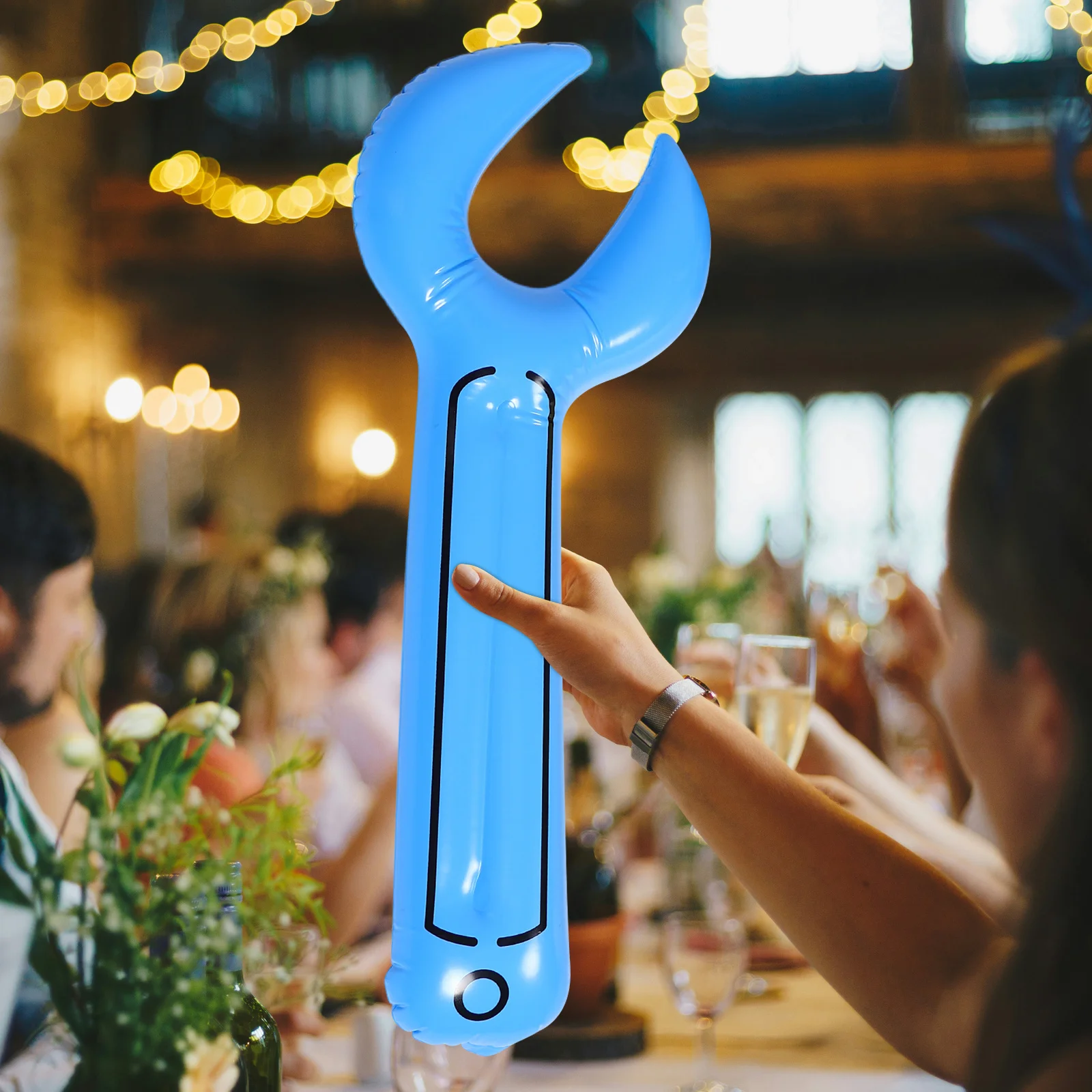 1 комплект надувных строительных инструментов, реалистичный вид, реквизит для ролевых игр для детей, вечеринка по случаю дня рождения, развлечения на открытом воздухе