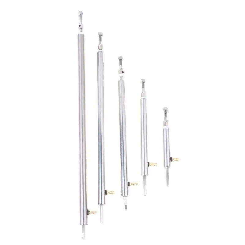 Wysokiej jakości rura ze stali nierdzewnej L10/15/20/25/30cm do elektrycznych łodzi wyścigowych RC, zawiera dyszę smarowniczą 4mm