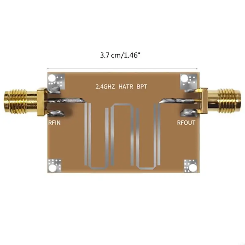 Khoảng cách liên lạc tăng cường 62KA với các mô -đun bộ lọc băng thông microstrip 2,4GHz