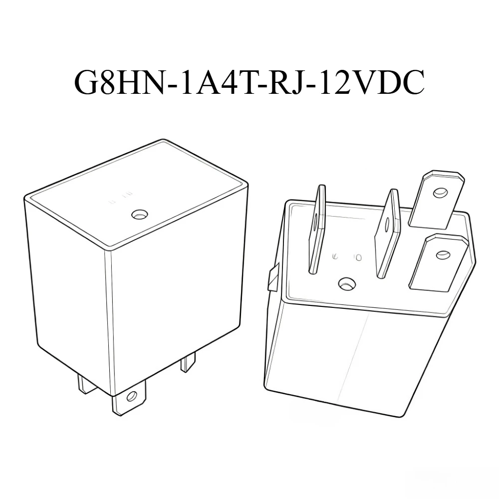 1PCS/Lot G8HN-1A4T-RJ 12VDC import automotive relay 30A scooter relay G8HN-1A4T-RJ-12VDC G8HN-1A4T-RJ-12V