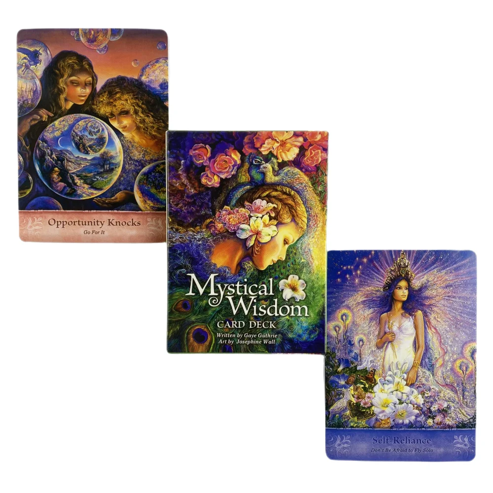 Mystical Wisdom Card Deck Tarot Family Party Board Game