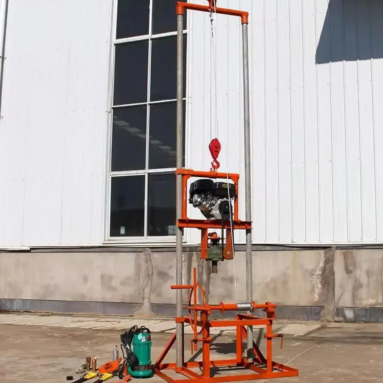 

Customized High-Quality Multi-Purpose Drilling Rig 70-220mm 60-80m for Gardens Construction