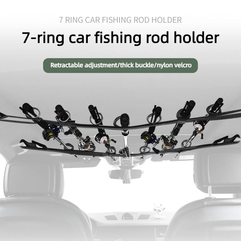 fishing rod holder suv LITTLEMOLE Vehicle Holder, Car Fishing Pole Roof Rack Suitable for trucks Up To 39% Off on