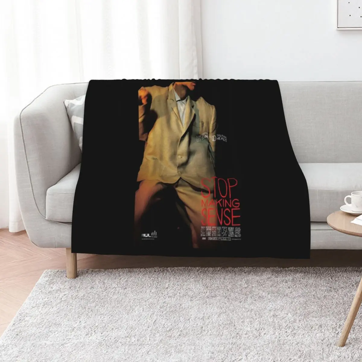 Arrêtez de donner un sens Throw Blanket Furry Luxury St Furrys Warm Luxury Throw Sofas Blankets