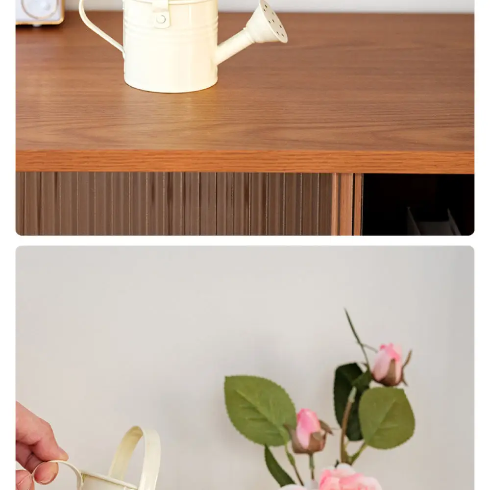 Colorful Mini Iron Watering Pot Aesthetic Flower Planter Creative Garden Tool Desktop Succulent Holder Home Ornament Vase