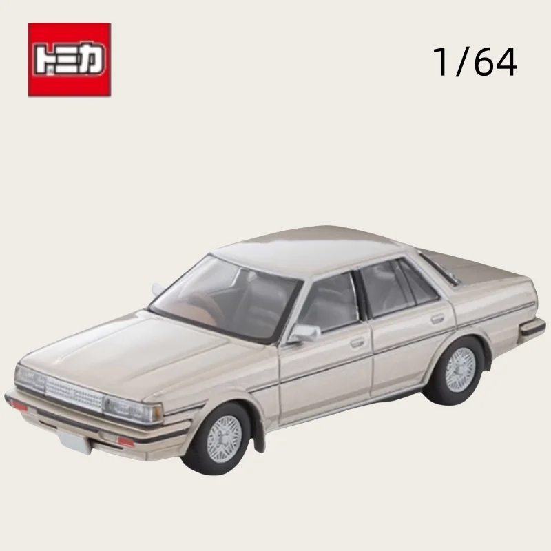 TOMICA TLV 1:64 N137c Toyota Creasta X70 Series twin cam, alloy die-cast static Miniaturized car Tide play model, boy toy gift.