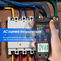 ANENG ST184 Digital Clamp Multimeter Meter 6000 Counts Professional True RMS AC/DC Voltage Current Tester Hz Capacitance Ohm