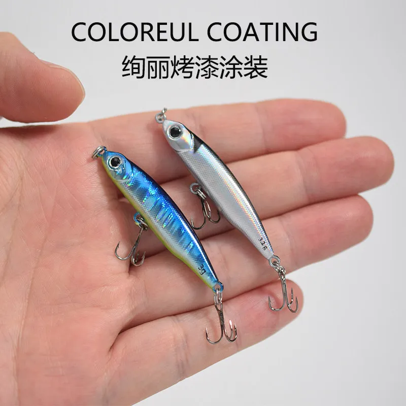 1Pcs Sinking Pencil 3.2g/5g/8g/12g Artificial Bait Hard Baits Trout Bass Lures Wobblers for Pike Fishing Lure Spinning Stickbait