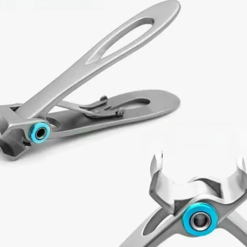 Single Large Premium Anti-splash Nail Clipper, Portable Household Nail Cutter for Manicure