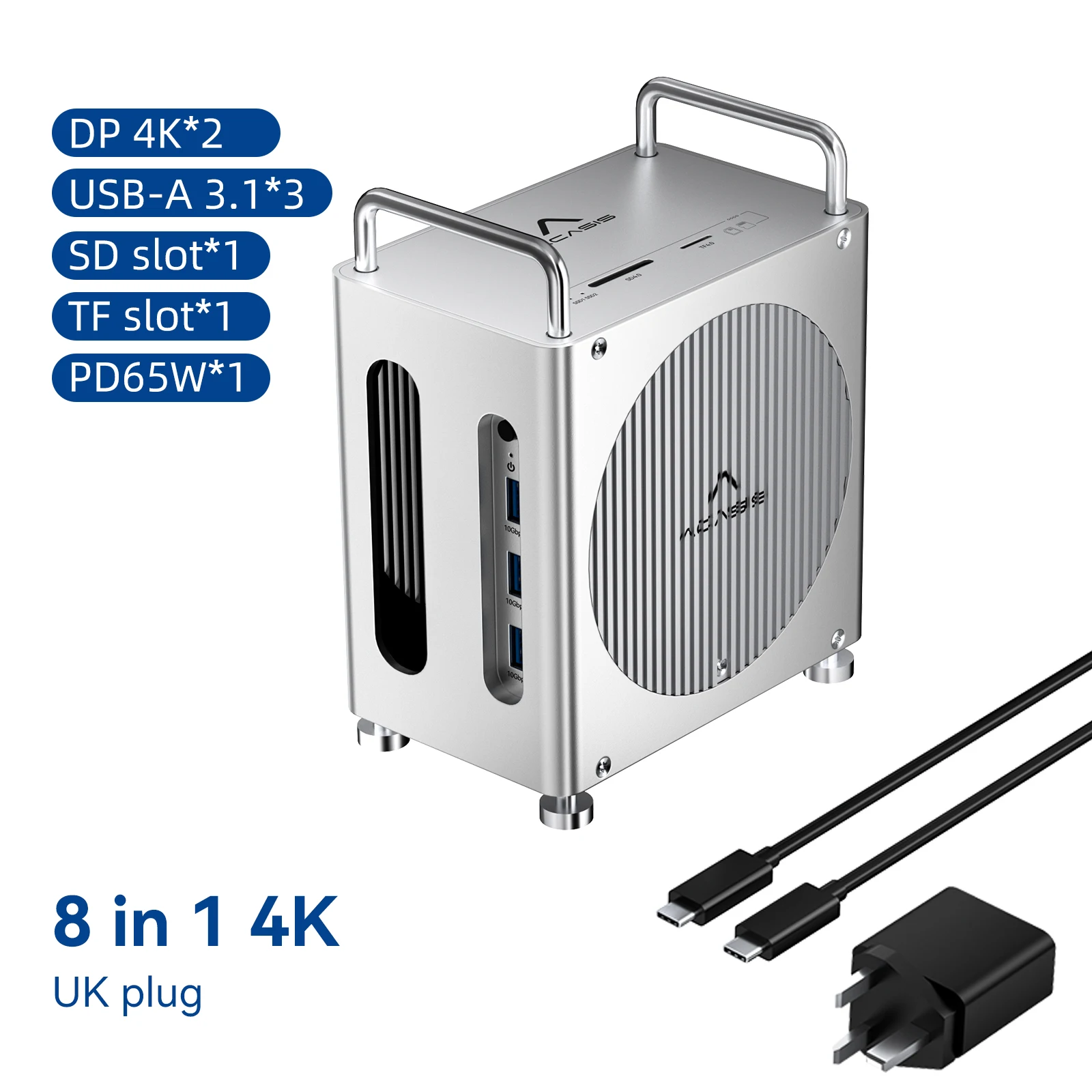 発電機・ポータブル電源 ACASIS M002Pro Acasis M002PRO USB-C Dock for Mac Mini M4/M4 Pro