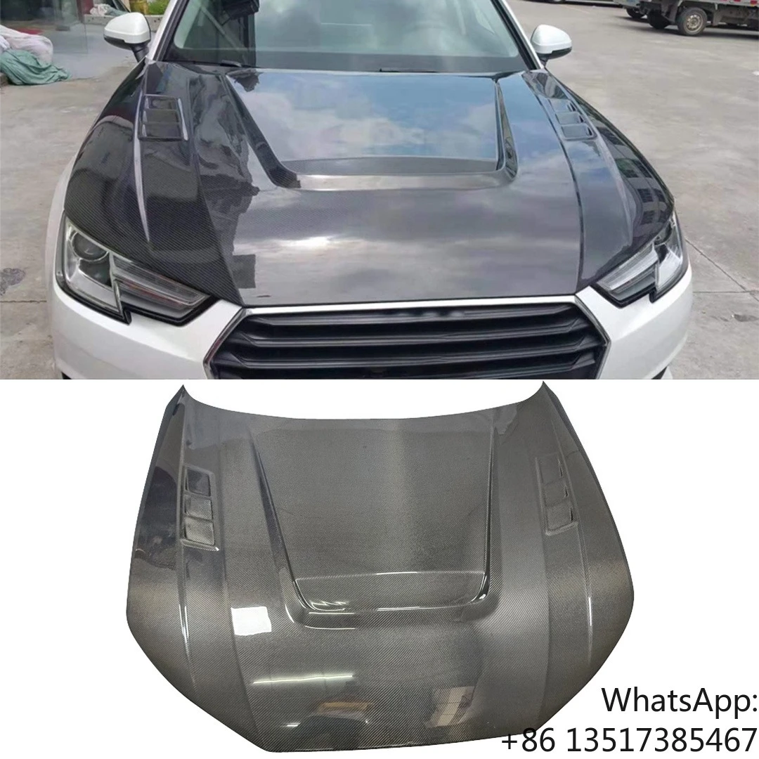 

A4L S4 B9 Carbon Fiber Hood for Audi A4 S4 B9 2016-2022