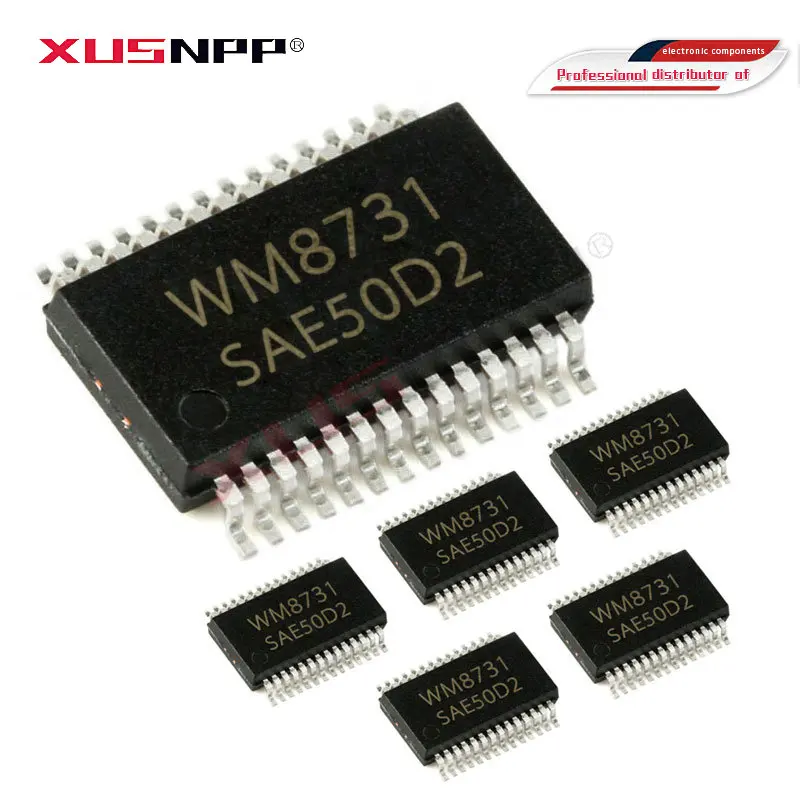 1pcs WM8731SEDS SSOP-28 WM8731S WM8731 WM8740SEDS WM8766GEDS WM8782SEDS WM8728SEDS WM8740S WM8766G WM8782S WM8728S SSOP-20