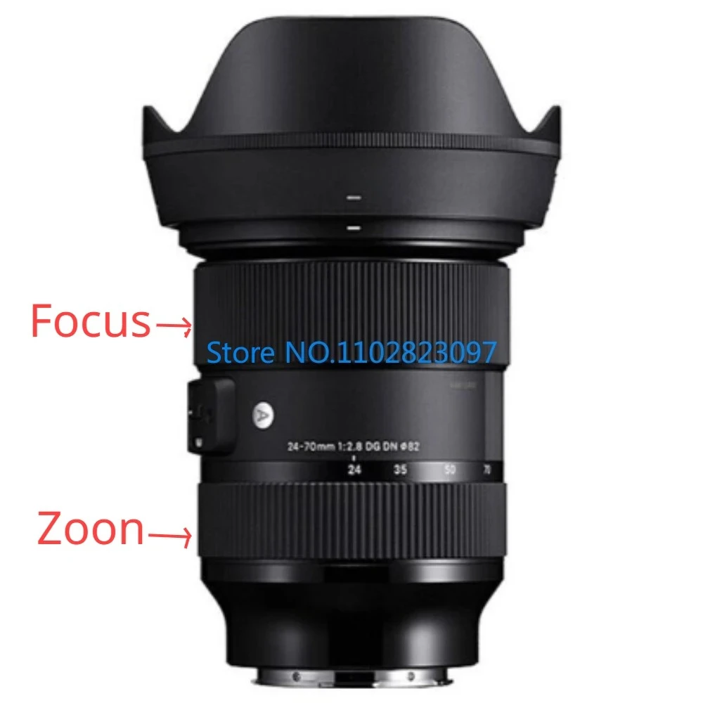 NOWY pierścień gumowy do uchwytu magnetycznego obiektywu Sigma 24-70mm F2.8 DG DN Art (dla Sony E) 24-70 mm + część zamienna do naprawy aparatu — zdjęcie produktu 2