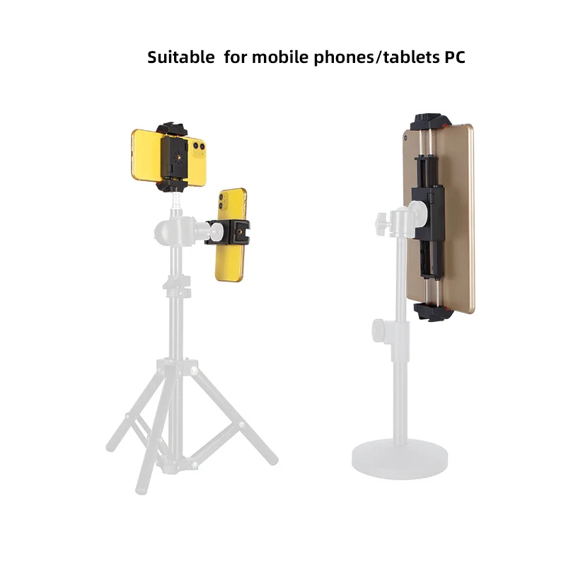 Supporto universale per Clip per iPhone Samsung Xiaomi Huawei Android cellulare smartphone tablet PC per iPad mini Pro 12.9