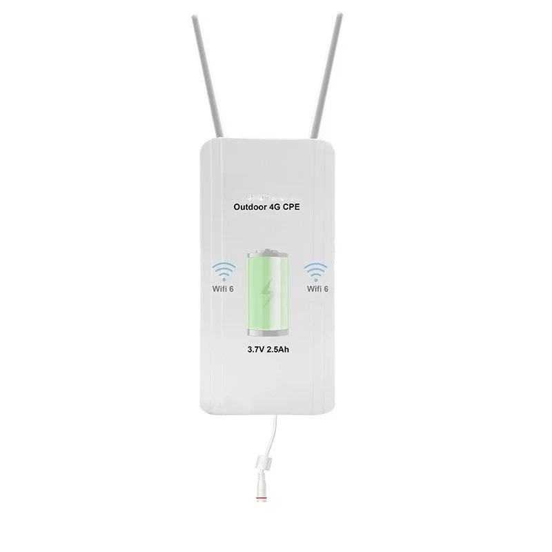 Solar 4G wireless router Full Netcom 4G card WIFI CPE outdoor waterproof long battery life 2500 mAh