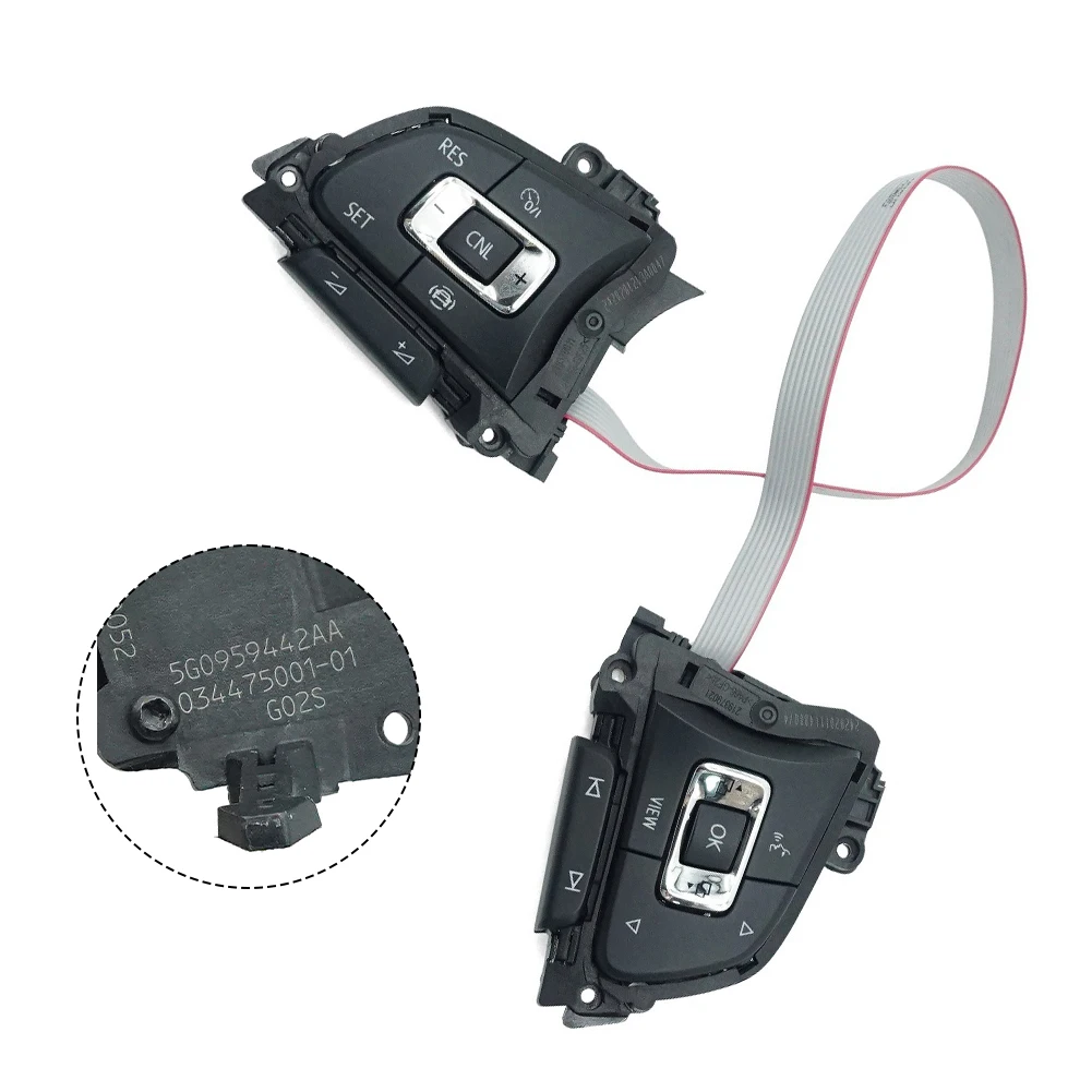 

5G0959442AA For Golf 7 For Lamando Steering Wheel Button Bright Light For Tharu For Electric For E-THAE 2020-2021 For Tharu 201